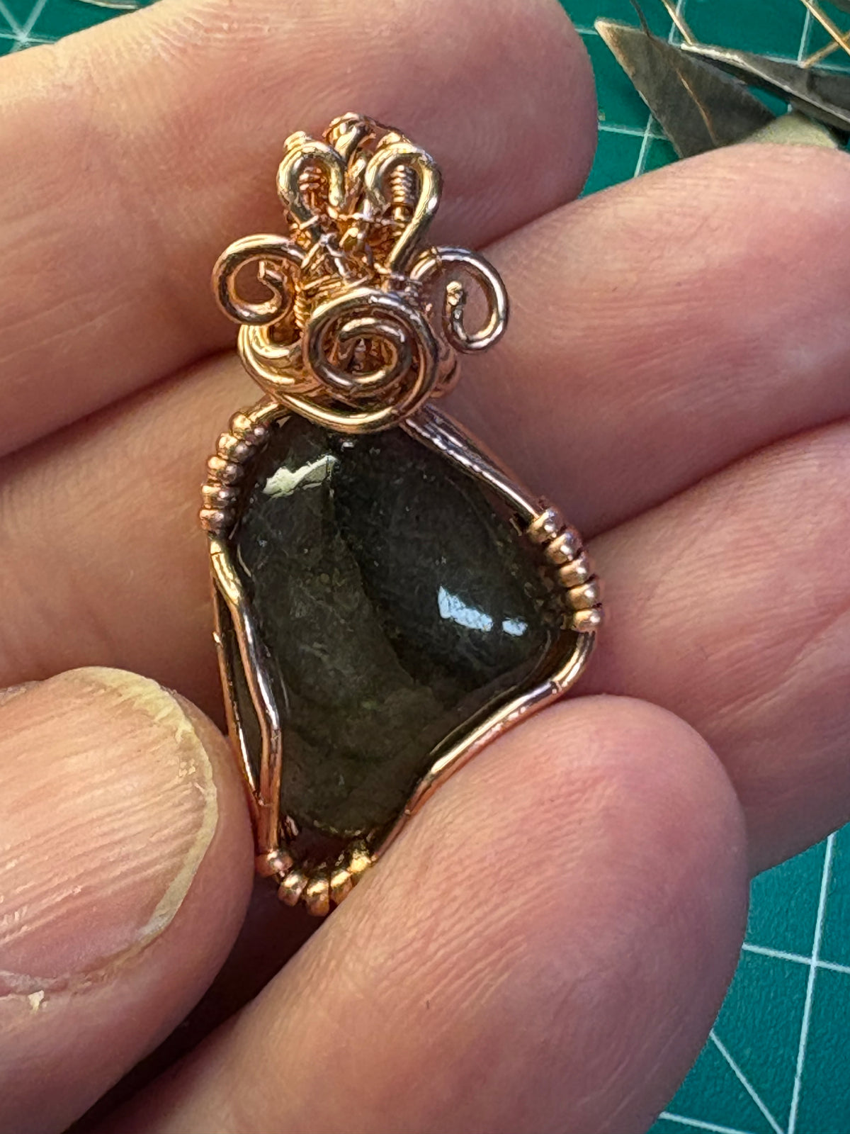 Tiny Labradorite Treasure